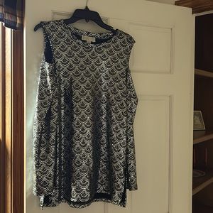 Michael Kors cold shoulders top